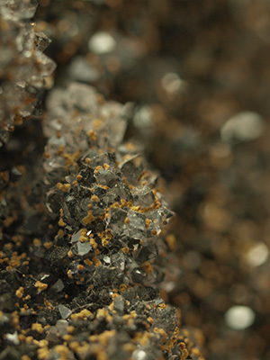 Black Amethyst Drusy Cluster